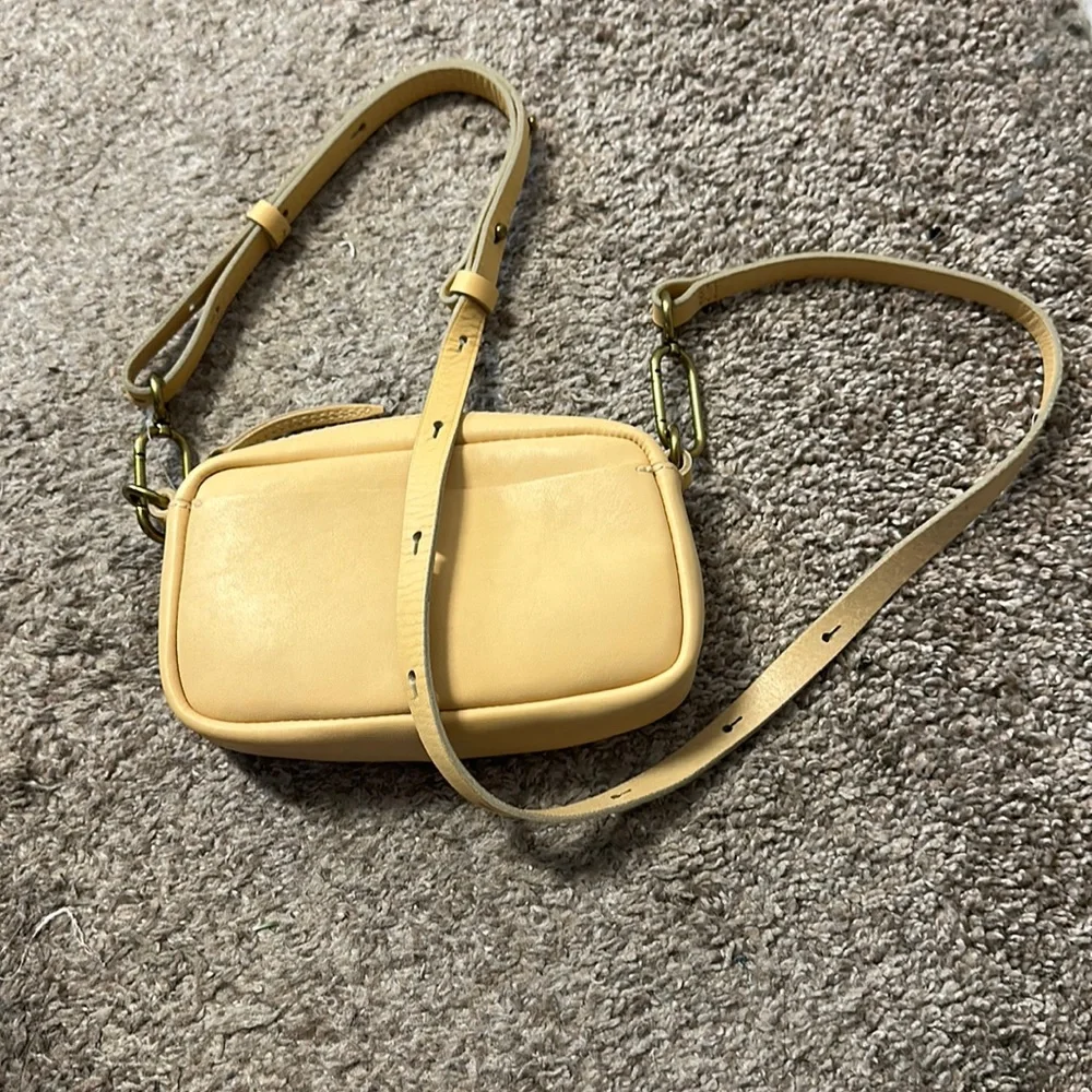 Madewell leather mini crossbody bag - Picture 1 of 7